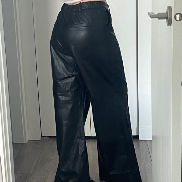 FRNCH vegan leather pants - Picture 4 of 5